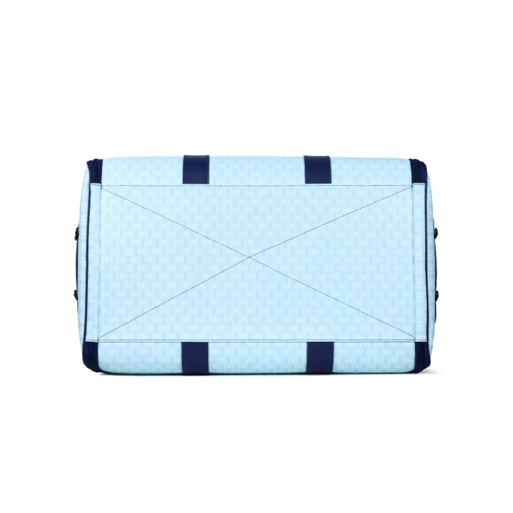 M.A.M.A. Crown Collection - Pet Carrier Luxury Baby Blue Bag